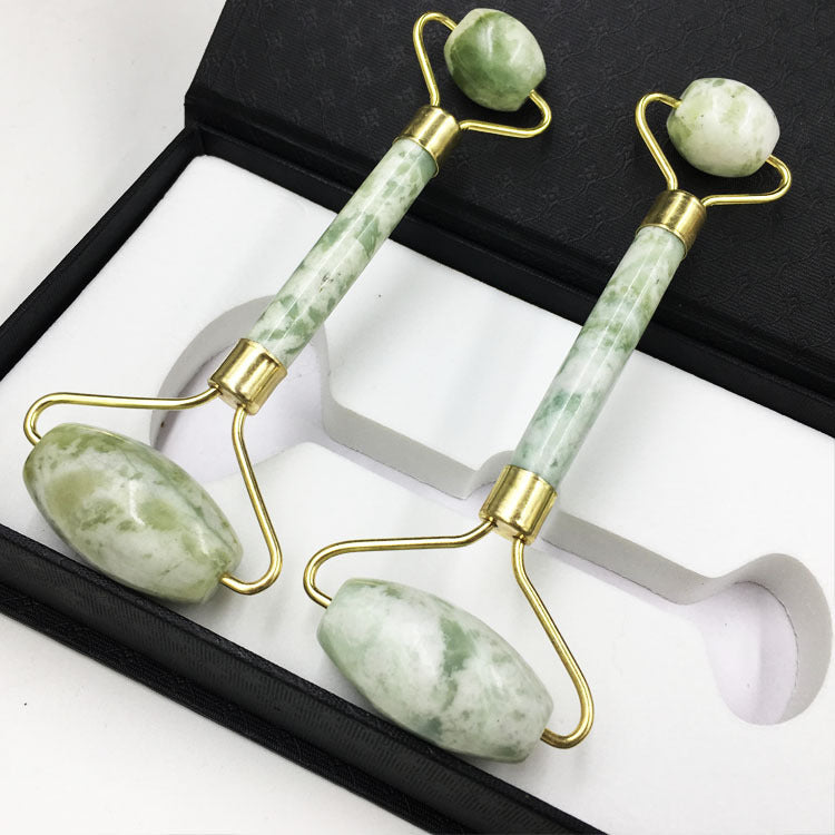 Jade Beauty Device Roller Xiuyu Double-headed Facial Massage Stick Jade Roller Jade Beauty Device Roller Xiuyu Double-headed Facial Massage Stick Jade Roller